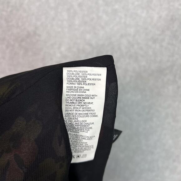 Jason Wu Collective Floral Halter Neck Ruffles Dress Size 2 - Picture 10 of 10